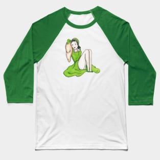 Anne Boleyn Pin-up Baseball T-Shirt